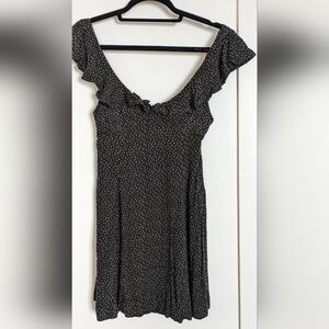 Urban Outfitters, S, black floral Summer dress